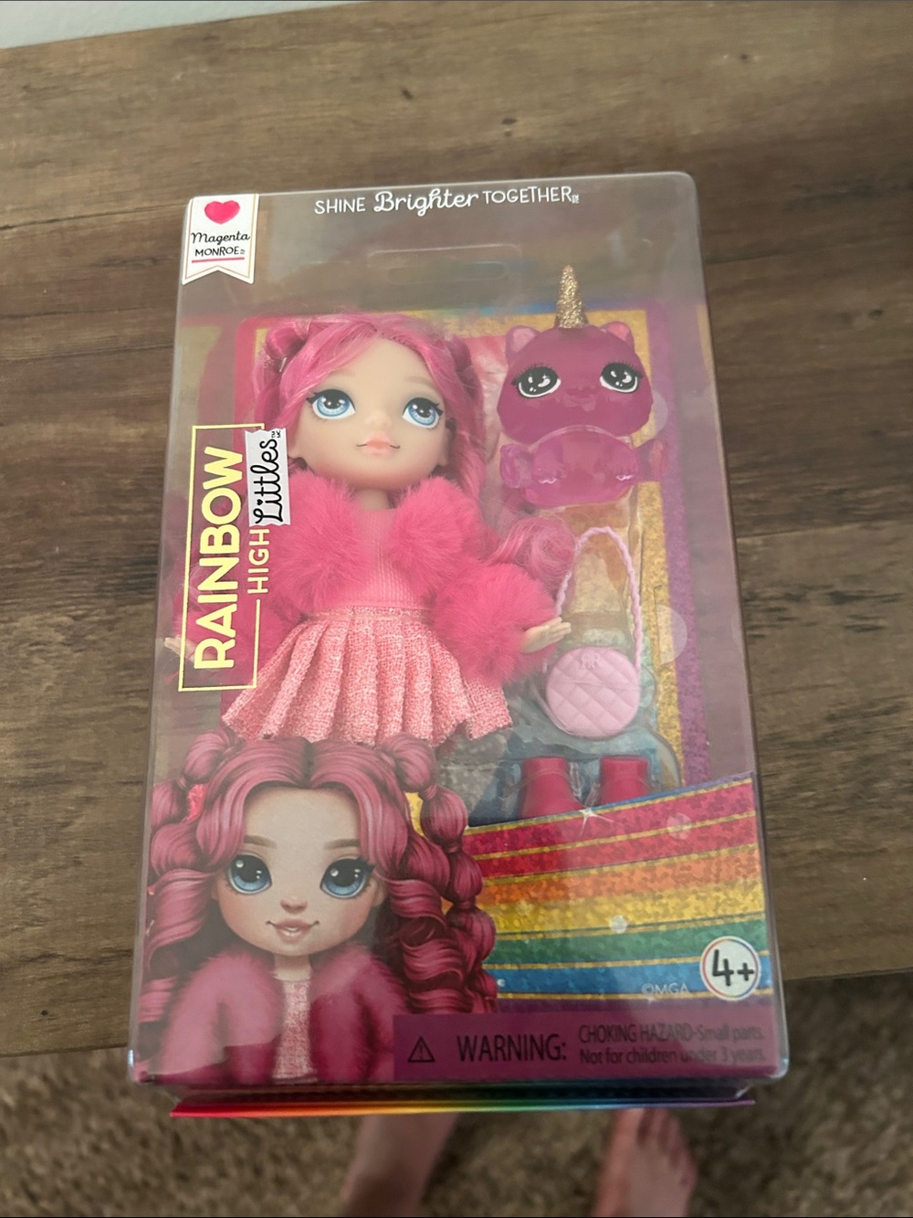 Rainbow Pink Magenta Doll with Unicorn Accessory - Rainbow High